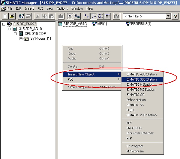 億維EM277 DP通訊硬件配置及示例